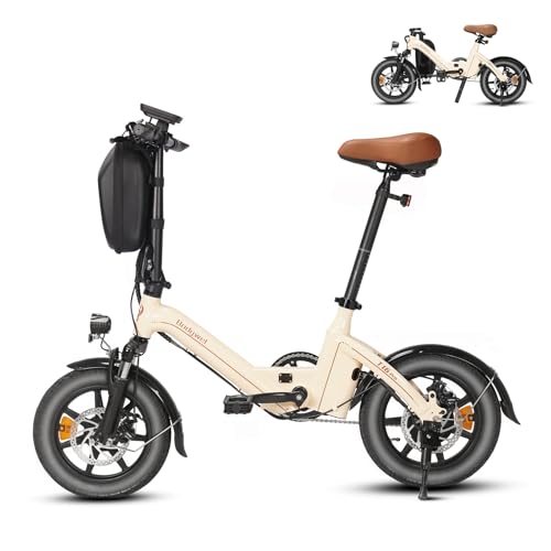 Bodywel T16PRO 14" Folding Electric Bike: Road Legal, 250W, Front Suspension, Disc Brakes
