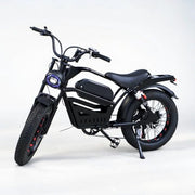 20-inch Fat Tire Folding Electric Sports Bike with Dual Suspension and 7-Speed