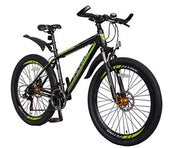 Lightweight 26-inch Aluminum Frame Mountain Bike, 21-Speed SHIMANO Disc Brake