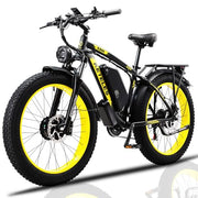 All-Terrain Electric Fat Tire Mountain Bike, 26-inch Wheels, 70+ Miles Range