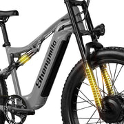 Shengmilo S600 Full Suspension Dual Motor Electric Fat Tyre Mountain Bike