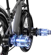 Shengmilo S600 Full Suspension Dual Motor Electric Fat Tyre Mountain Bike