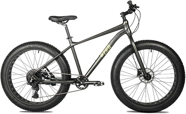 6725 H-Series Fat Bike: Shimano 7-Speed, Hydraulic Disc Brakes, 26x4" All-Terrain Tyres