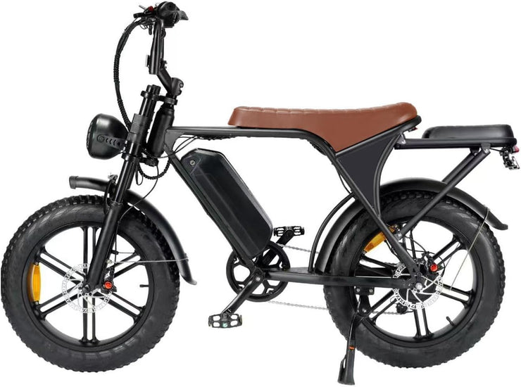 20-inch Electric Fat Tire Bike, 48V 15Ah, 7-Speed, Full Suspension E-Bike