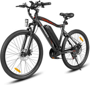 SAMEBIKE SY26 26" Electric Mountain Bike, 13AH Battery, 56-Mile Range
