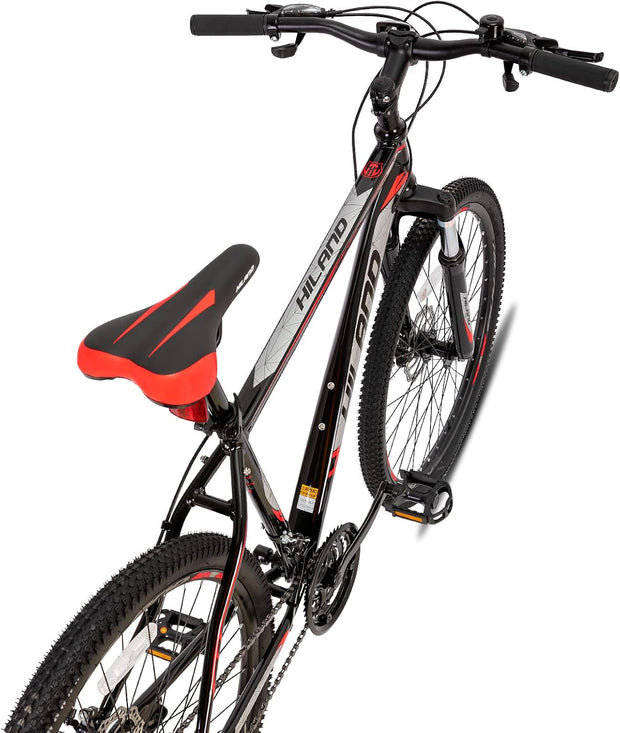 Hiland 26/27.5 Inch Aluminum Mountain Bike, 21-Speed Disc Brake MTB