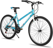 Hiland 21-Speed Mountain Bike with Dual V-Brakes for Youth and Adults