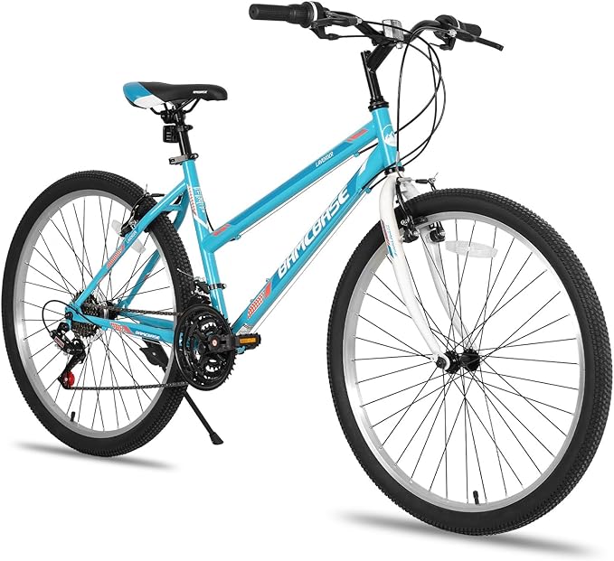 Hiland 21-Speed Mountain Bike with Dual V-Brakes for Youth and Adults