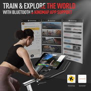 JOROTO X2PRO Bluetooth Magnetic Exercise Bike - Silent Belt Drive Indoor Cycling
