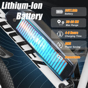 SUDOO 26" Electric Mountain Bike: 36V Removable Battery, 250W Motor