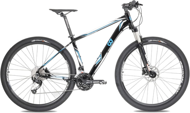CyclingDeal Challenger 1.0 Mountain Bike: 29er Hardtail, Shimano 27-Speed, Aluminum Frame