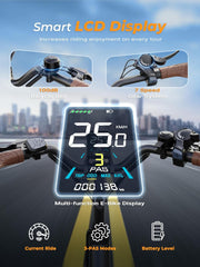 VARUN 26-inch Electric City Ebike: 48V 250W Motor, 7-Speed, Long Range Commuter