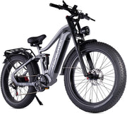 Adventure-Ready 26-inch Off-Road E-Bike: 48V 25Ah Battery, Dual Suspension, 7-Speed