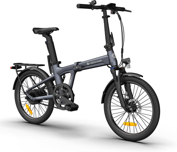ADO Air20Pro 20-inch Folding Electric Bike for Adults, Bafang Motor, Belt Drive, Hydraulic Disc Brakes