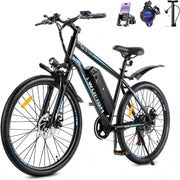 TWOFISH 26-inch Electric Mountain Bike for Adults, 36V 15Ah Battery, 7-Speed