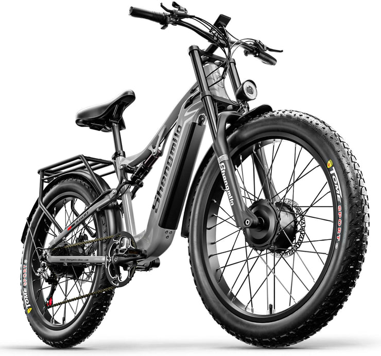 Shengmilo S600 Full Suspension Dual Motor Electric Fat Tyre Mountain Bike