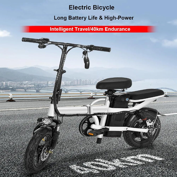Folding 20-Inch Electric Tricycle: 48V Power, 20 MPH, Long 25-Mile Range