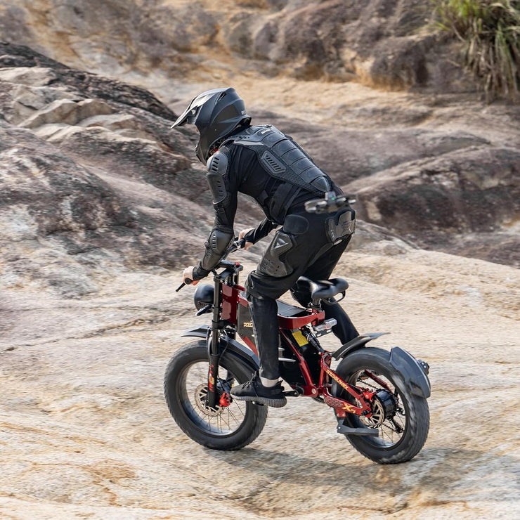 RZOGUWEX X7 20-inch Off-Road Dual Motor E-Bike 48V 30Ah Battery