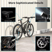 Eleglide Mopride 1 Plus Electric Mountain Bike, 12.5Ah Removable Battery, 21-Speed