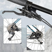 CyclingDeal Challenger 1.0 Mountain Bike: 29er Hardtail, Shimano 27-Speed, Aluminum Frame