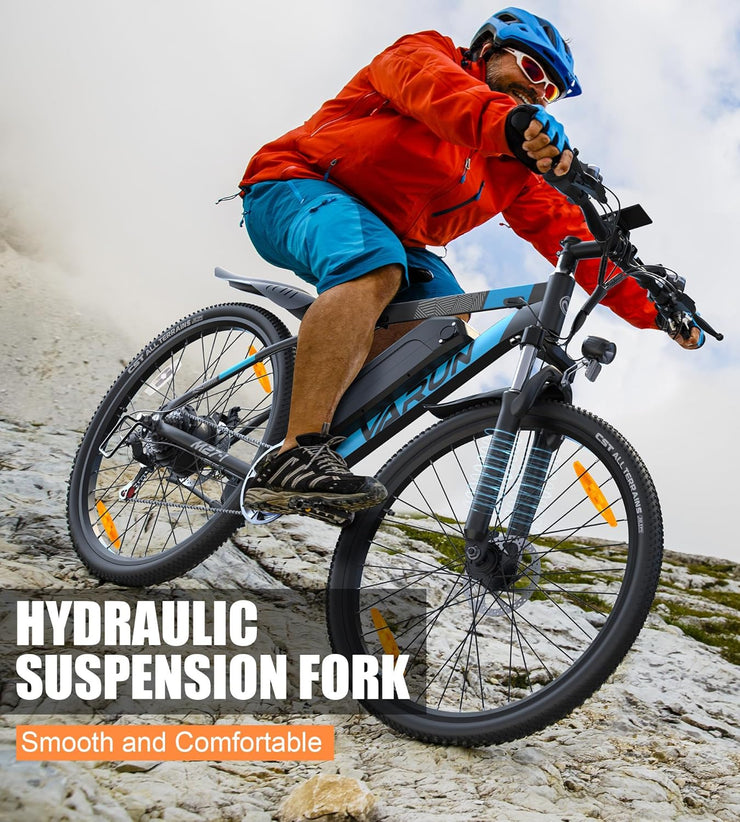 VARUN M27-1 Electric Mountain Bike: 27.5-inch Wheels, 48V Long Range